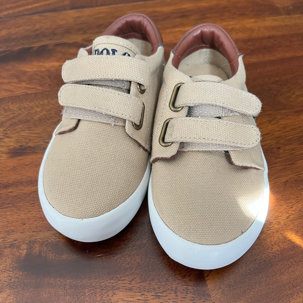 Polo Ralph Lauren shoes khaki color toddler shoes